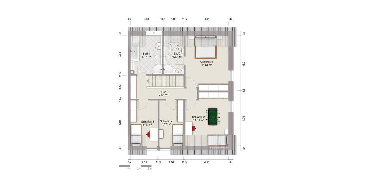 Doppelhaushälfte Bielefeld Sennestadt - 5 Zimmer, 150 m&sup2;, 498.000&euro; | Angebot:26341124