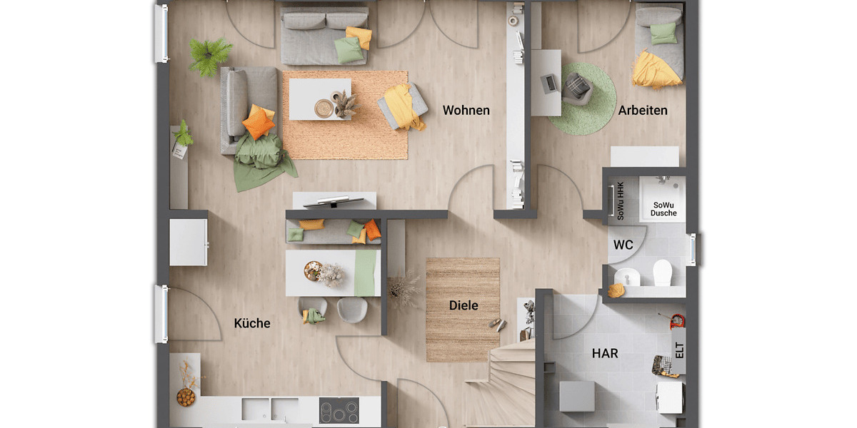 Mehrfamilienhaus, Wohnhaus Bad Salzuflen Wülfer-Bexten - 6 Zimmer, 156 m&sup2;, 354.000&euro; | Angebot:26687105
