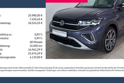 VW T-Cross 27.000 km 25.980 &euro; Rietberg 33397