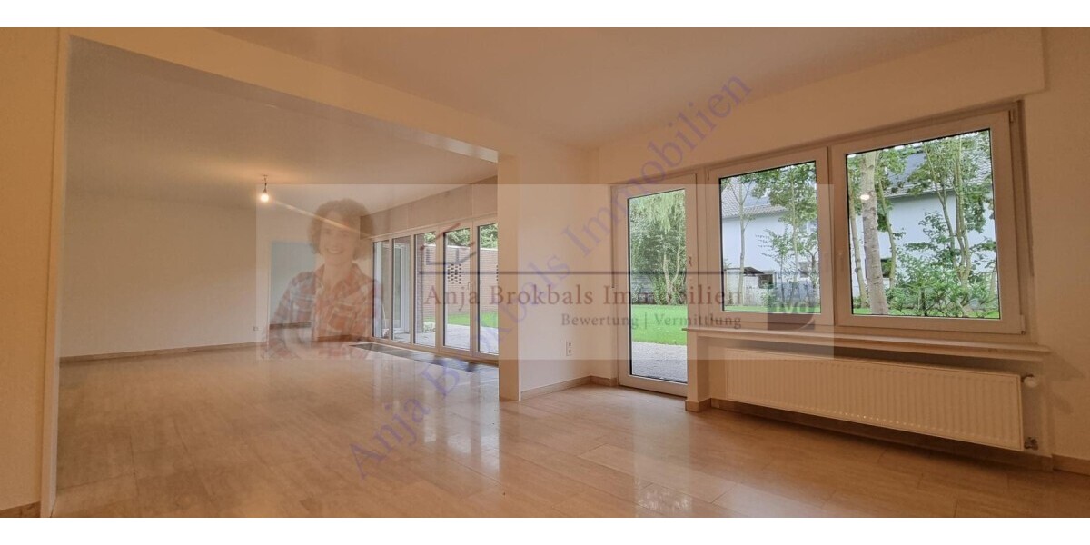 Gütersloh: Erdgeschoss mit Garten und Garage in einem 2 Familienhaus, stadtnahe Lage am Grüngürtel 4.5 zimmer