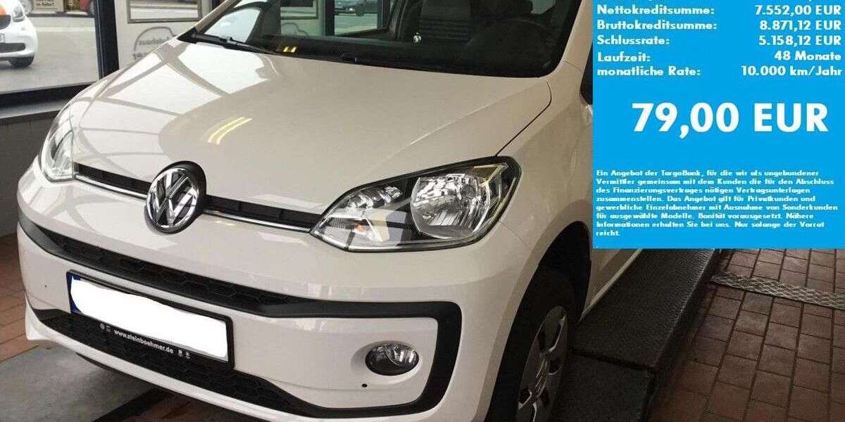 VW up! 65.784 km 9.440 &euro; Schloß-Holte-Stukenbrock 33758