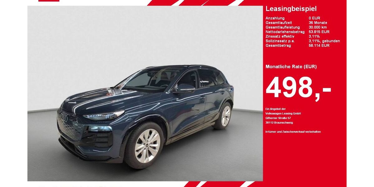 Audi Q6 e-tron 6.572 km 53.815 &euro; Gütersloh 33334