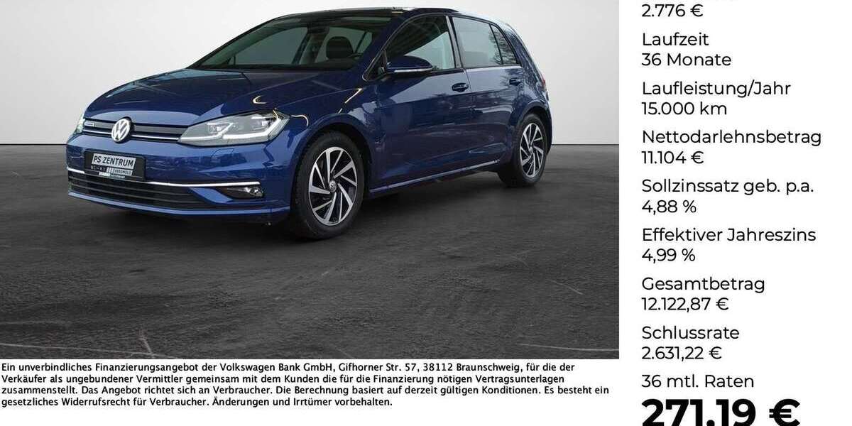 VW Golf 121.190 km 13.880 &euro; Versmold 33775