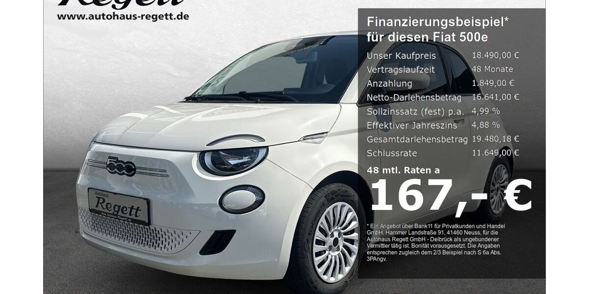 Fiat 500e 17.175 km 18.490 &euro; Delbrück-Westenholz 33129