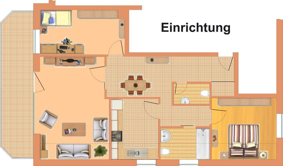 Etagenwohnung Bielefeld Jöllenbeck - 3 Zimmer, 77 m&sup2;, 200.000&euro; | Angebot:26897156