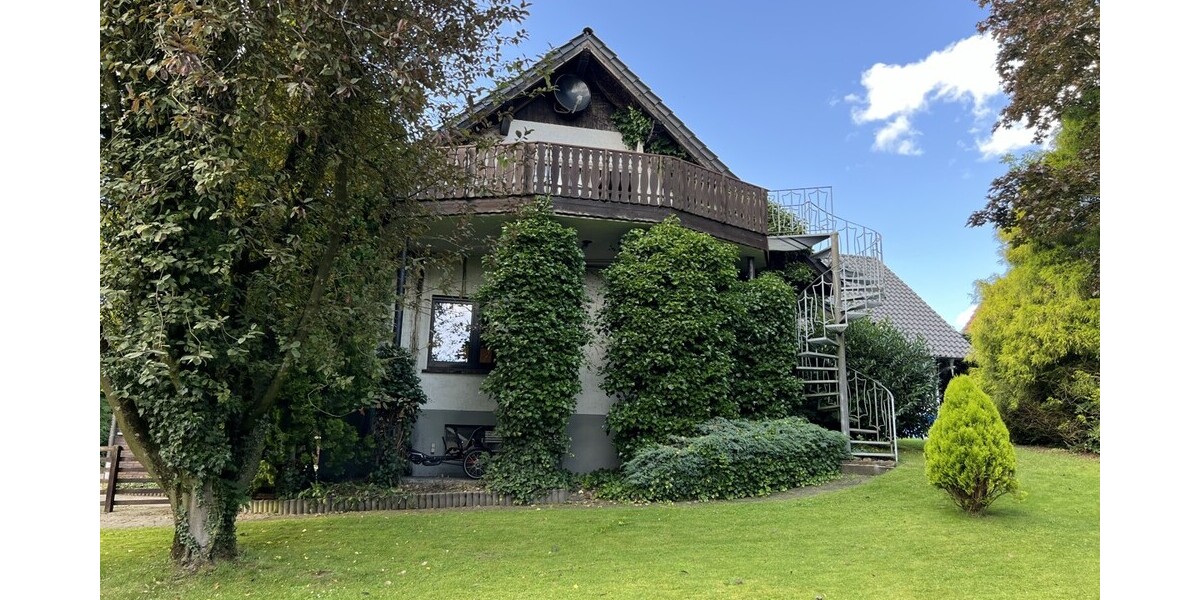 Idyllisches Mehrfamilien- Mehrgenerationenhaus - Mehrfamilienhaus, Wohnhaus Hüllhorst | Angebot:16568286