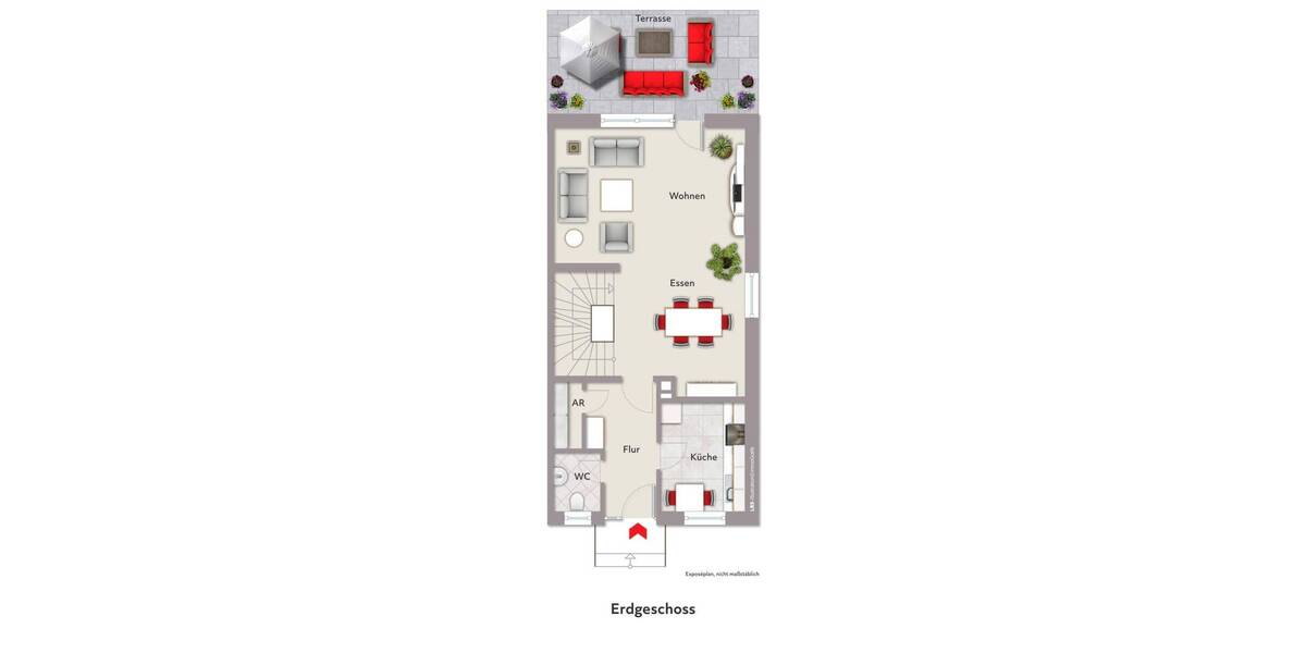 Doppelhaushälfte Herford Innenstadt - 4 Zimmer, 101 m&sup2;, 269.000&euro; | Angebot:26594902