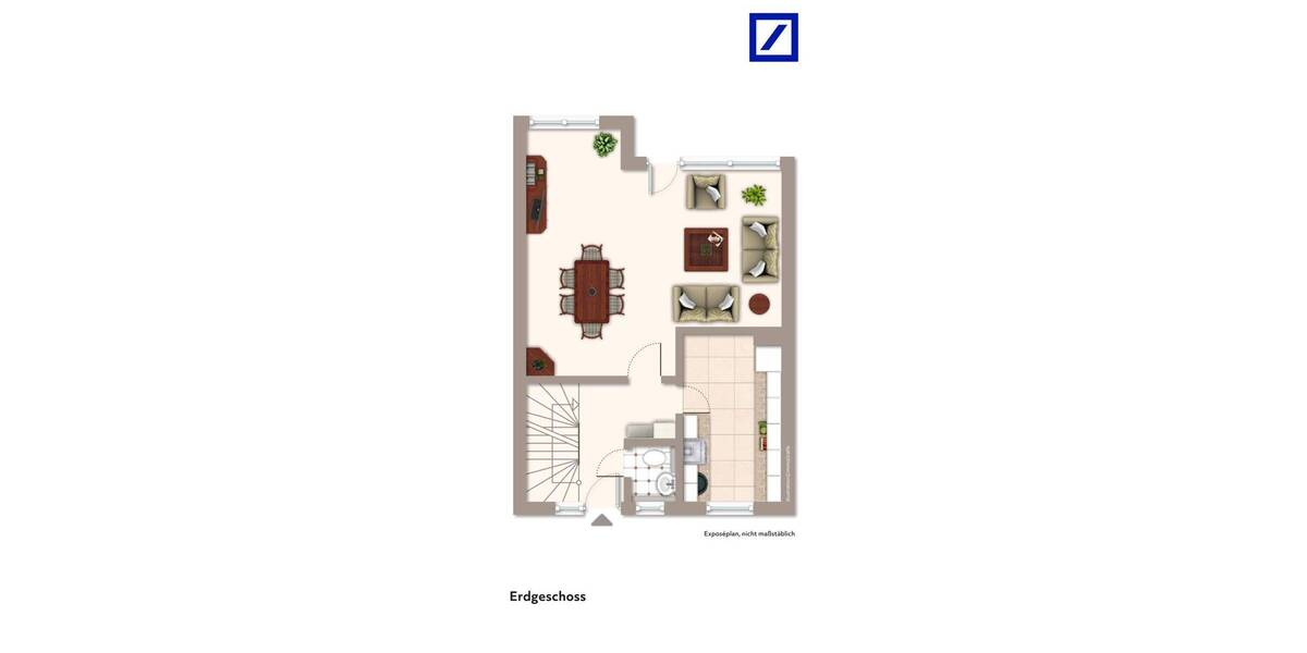 Reihenendhaus Gütersloh Innenstadt - 4 Zimmer, 110 m&sup2;, 359.000&euro; | Angebot:26875696
