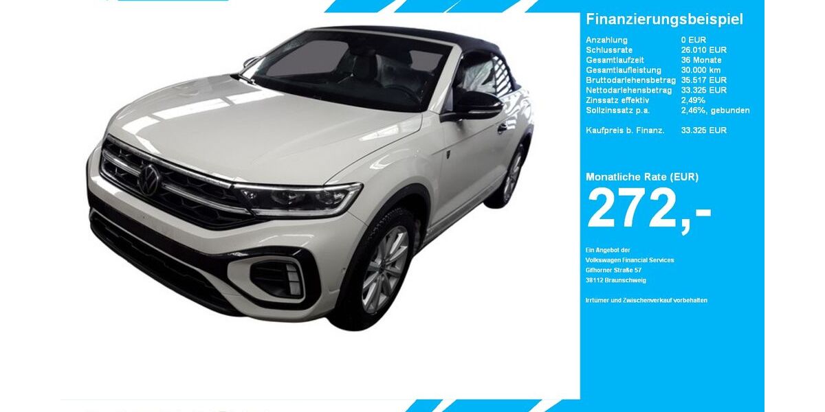 VW T-Roc 7.028 km 33.325 &euro; Gütersloh 33334