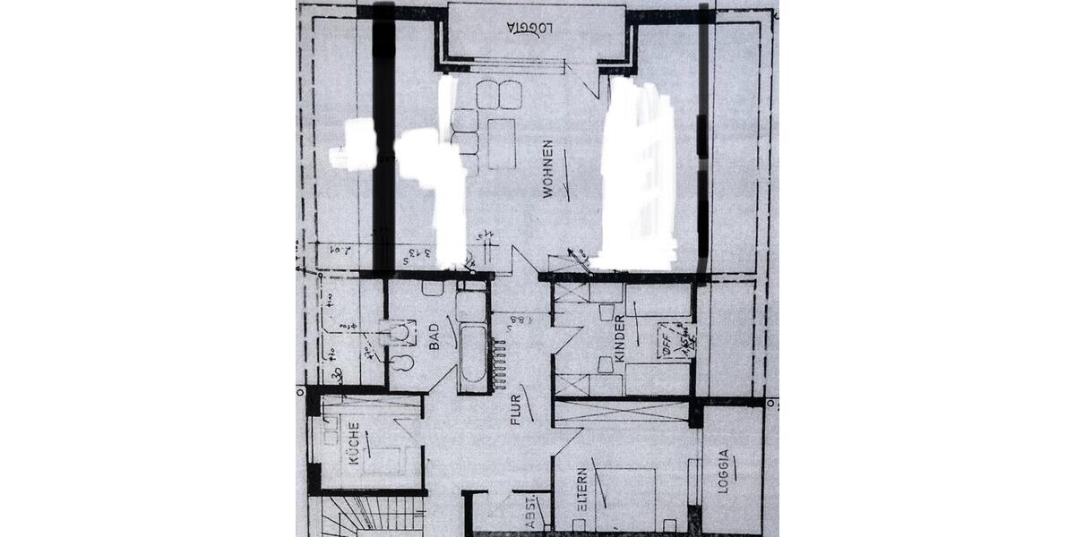 4ZKB Gemütliche Wohnung mit Ost und Süd Balkon Hövelhofer Zentrum zimmer