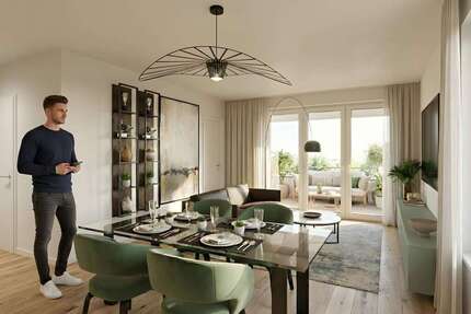 Wohnung Hövelhof Bentlake - 2 Zimmer, 49 m&sup2;, 219.000&euro; | Angebot:24228441