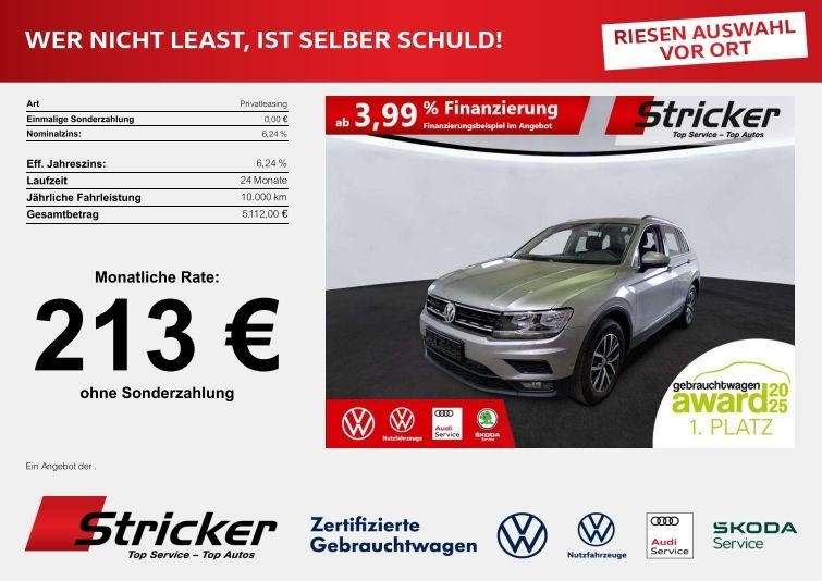 VW Tiguan 40.922 km 27.949 &euro; Detmold 32760