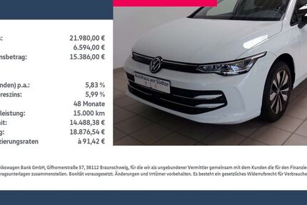 VW Golf 15.000 km 20.980 &euro; Rietberg 33397