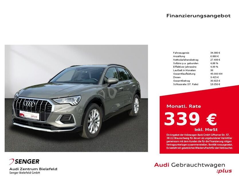 Audi Q3 63.423 km 34.380 € Bielefeld 33609
