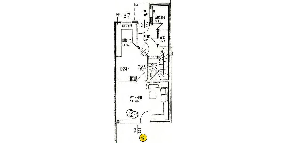 Reihenmittelhaus Bielefeld Jöllenbeck - 5 Zimmer, 113 m&sup2;, 345.000&euro; | Angebot:25696236