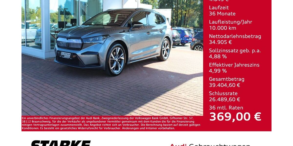 Skoda Enyaq 21.190 km 38.550 &euro; Versmold 33775