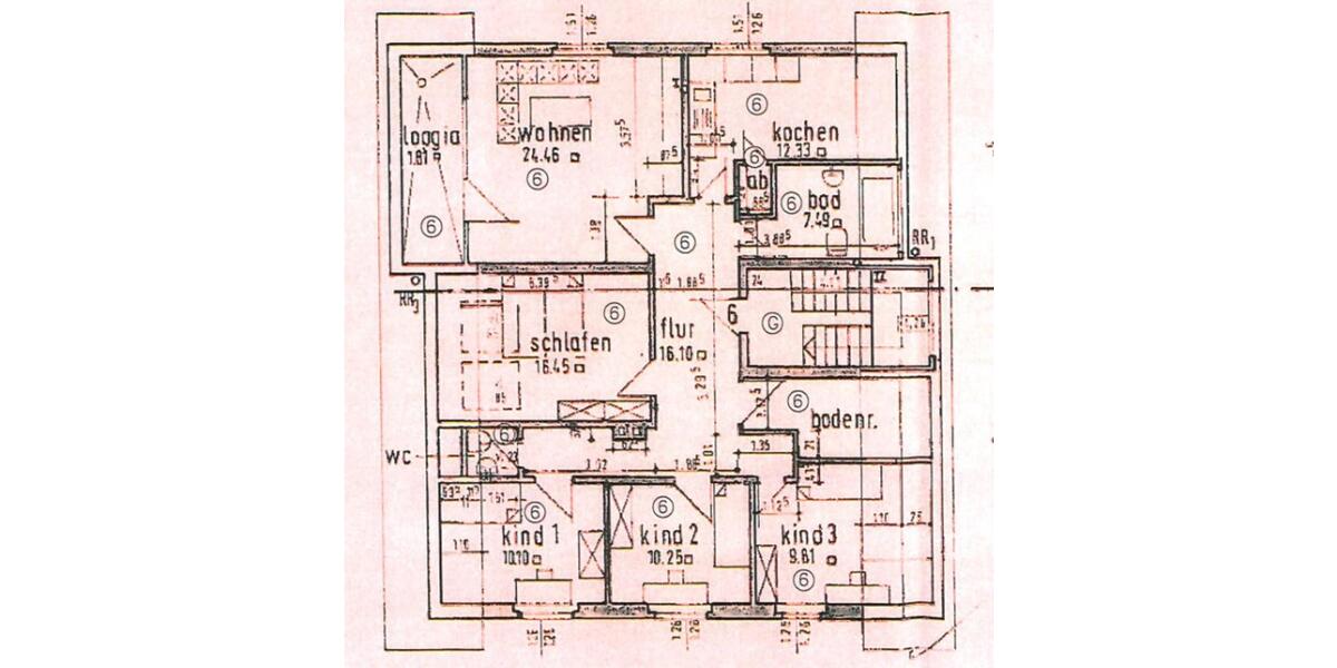 5-Zimmer-Dachgeschosswohnung mit Balkon in Spork-Eichholz 5 zimmer