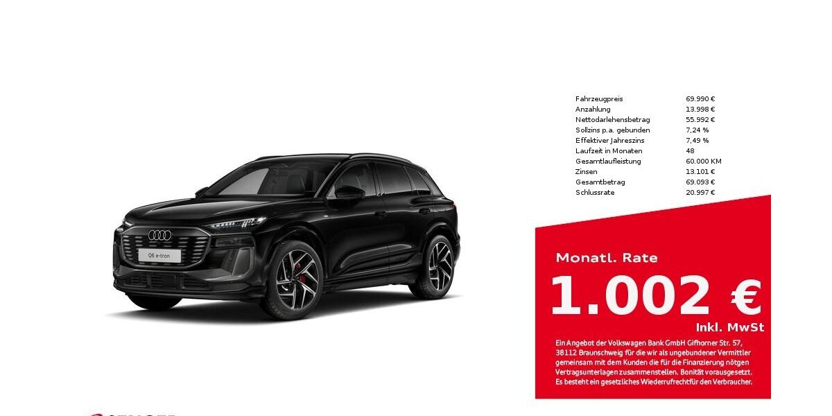 Audi Q6 e-tron 8.136 km 69.990 &euro; Bielefeld 33609