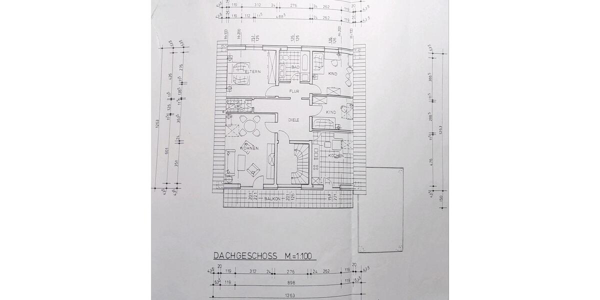 4-Zimmer Wohnung ( 105m²) kernsarniert in Delbrück zu vemieten 4 zimmer