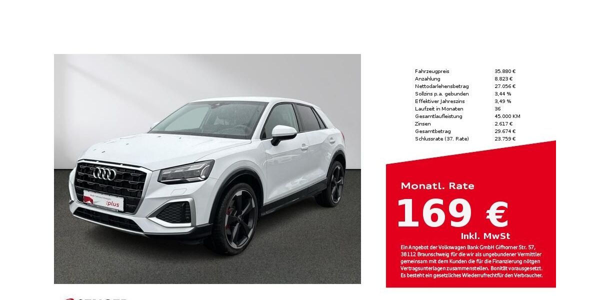 Audi Q2 7.079 km 35.480 &euro; Bielefeld 33609