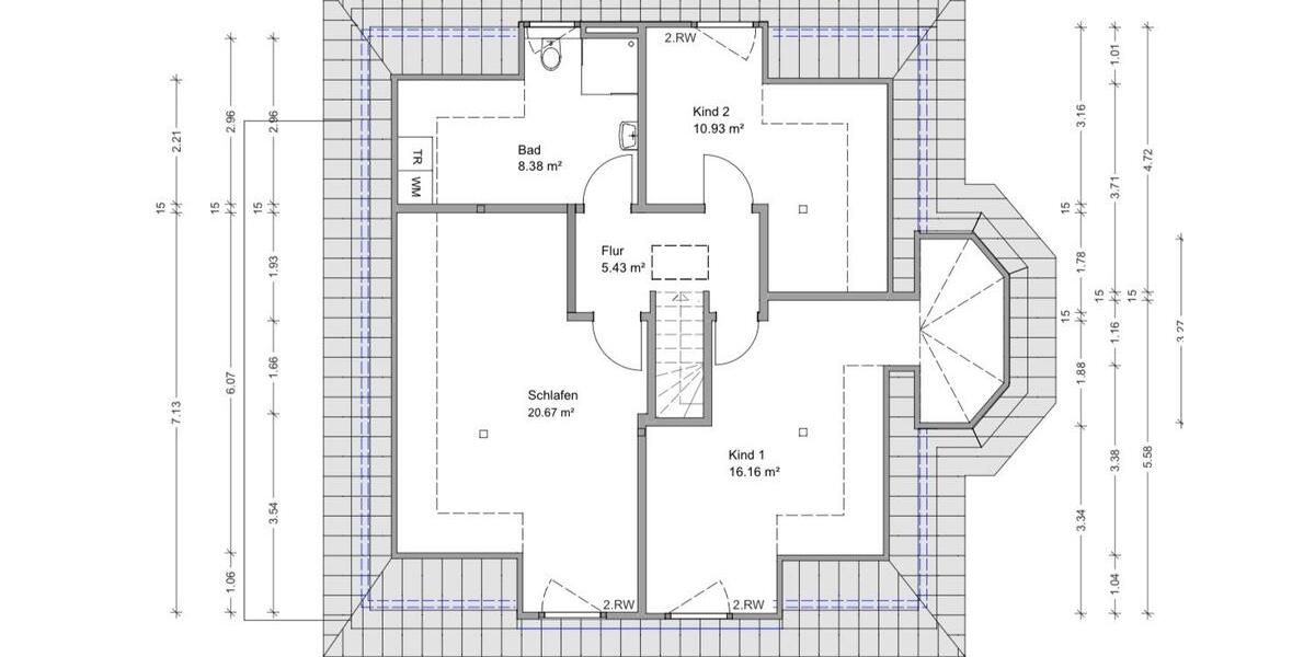 Maisonettenwohnung Löhne - 4 Zimmer, 105 m&sup2;, 1.050&euro; | Angebot:25714505