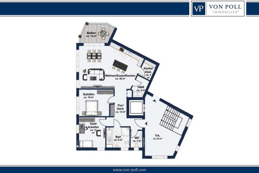 Wohnung zum Kaufen in Bielefeld 464.950 € 109 m²