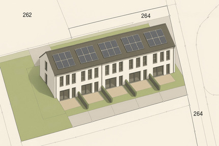 Neubau Reihenhaus mit freie Grundrissplanung 4 zimmer