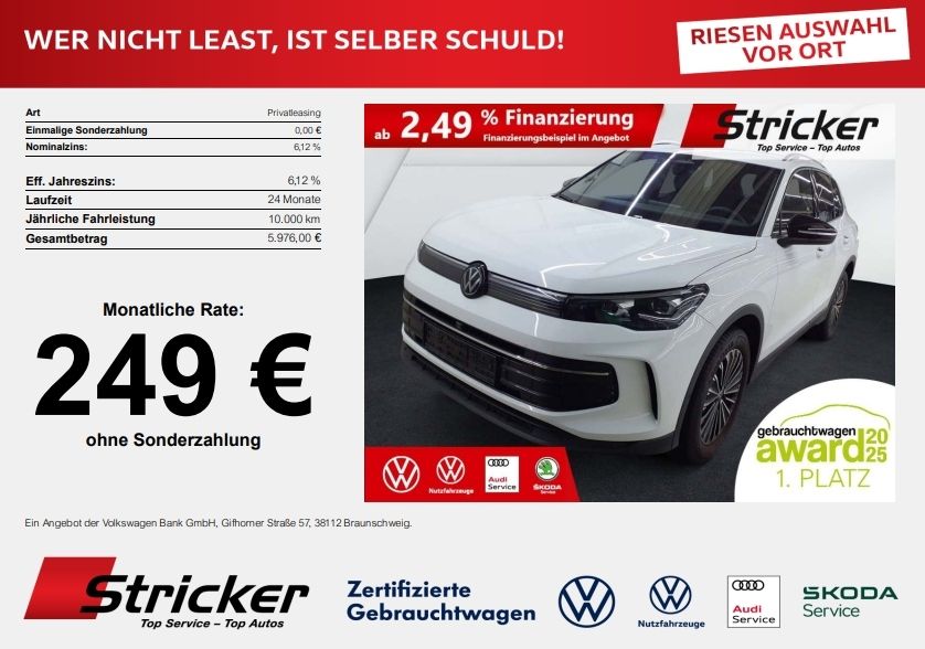 VW Tiguan 19.313 km 33.299 &euro; Detmold 32760