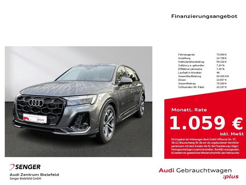 Audi Q7 24.802 km 73.990 € Bielefeld 33609