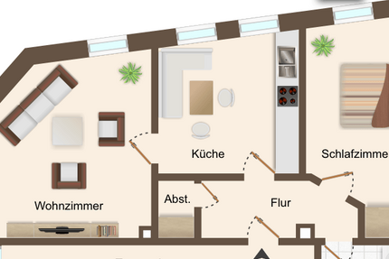 Wohnung Melle - 2 Zimmer, 64 m&sup2;, 159.000&euro; | Angebot:27151841