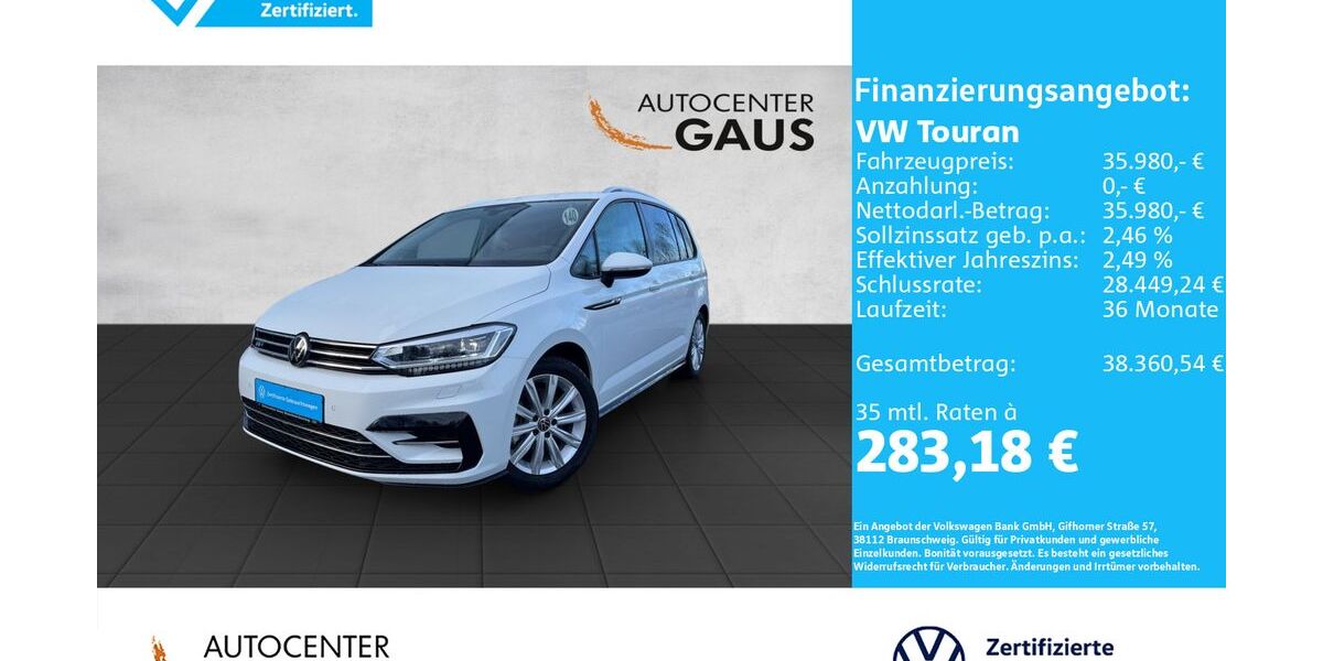 VW Touran 13.587 km 35.420 &euro; Bielefeld 33699