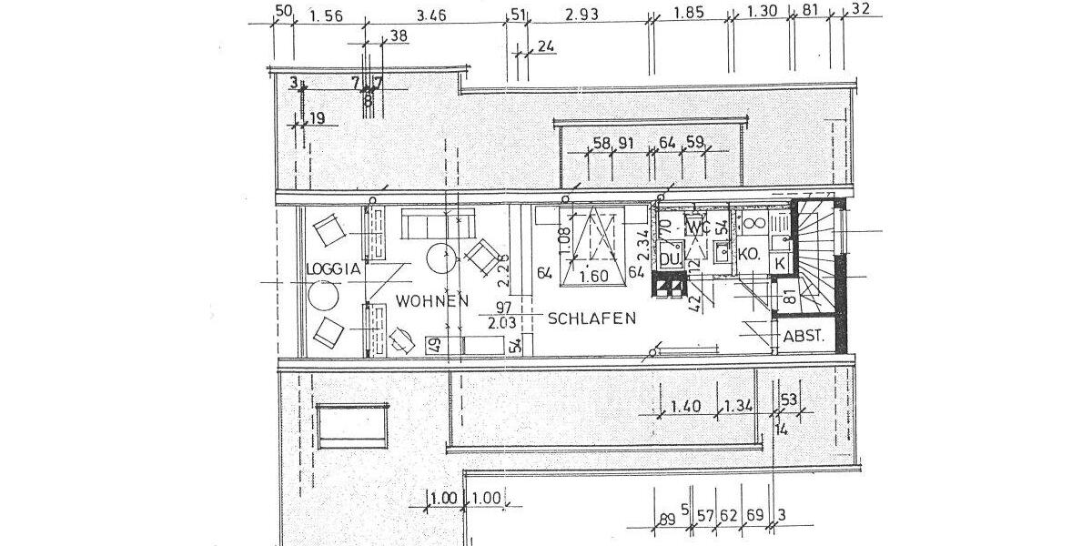 Dachgeschoßwohnung Bad Salzuflen - 1.5 Zimmer, 25 m&sup2;, 425&euro; | Angebot:26639525
