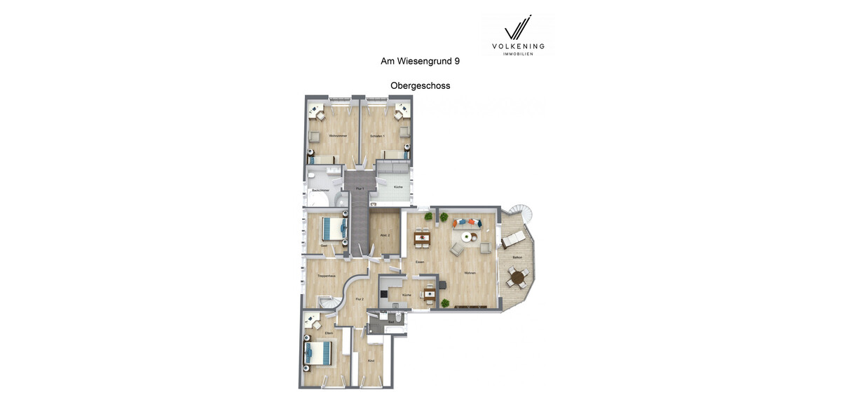 Idyllisches Mehrfamilien- Mehrgenerationenhaus - Mehrfamilienhaus, Wohnhaus Hüllhorst | Angebot:16568286