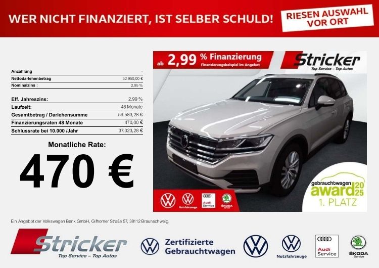 VW Touareg 24.408 km 52.949 &euro; Detmold 32760