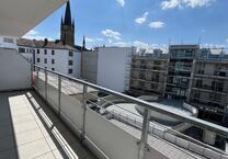 1ZKB Helle EinZimmerwohnung im Zentrum, Neubau, Balkon & Küche