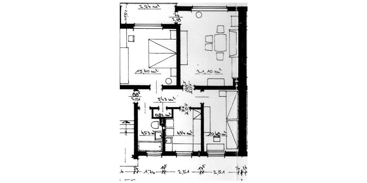 Hochparterre Gütersloh Isselhorst - 3 Zimmer, 69 m&sup2;, 715&euro; | Angebot:26347749