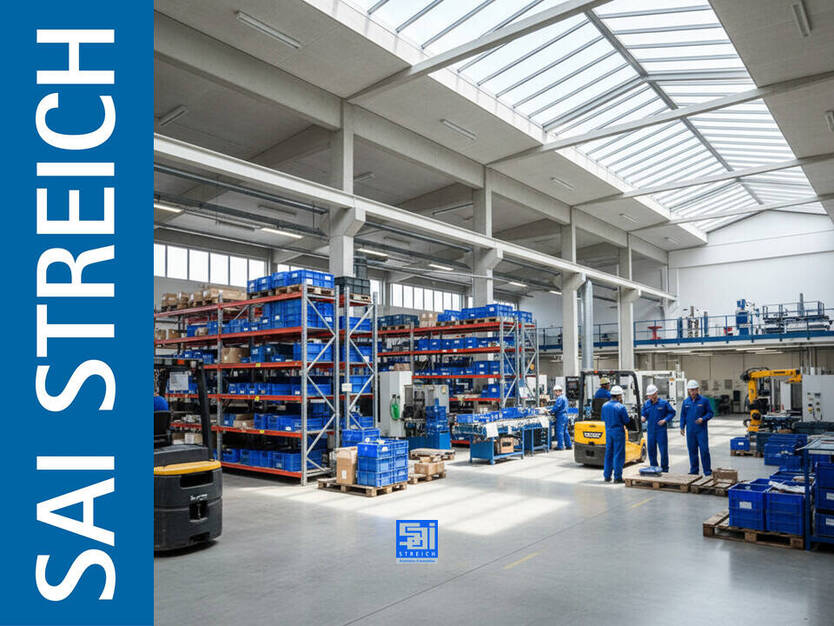 Raum für Visionäre - flexible Lagerhalle