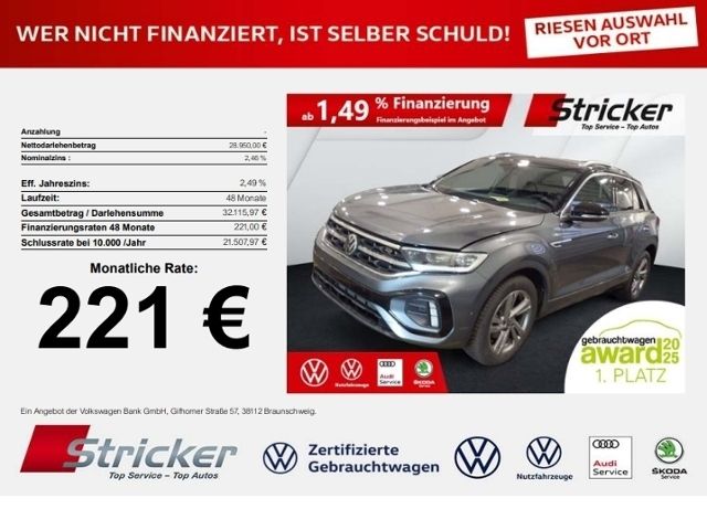 VW T-Roc 11.520 km 28.949 &euro; Detmold 32760