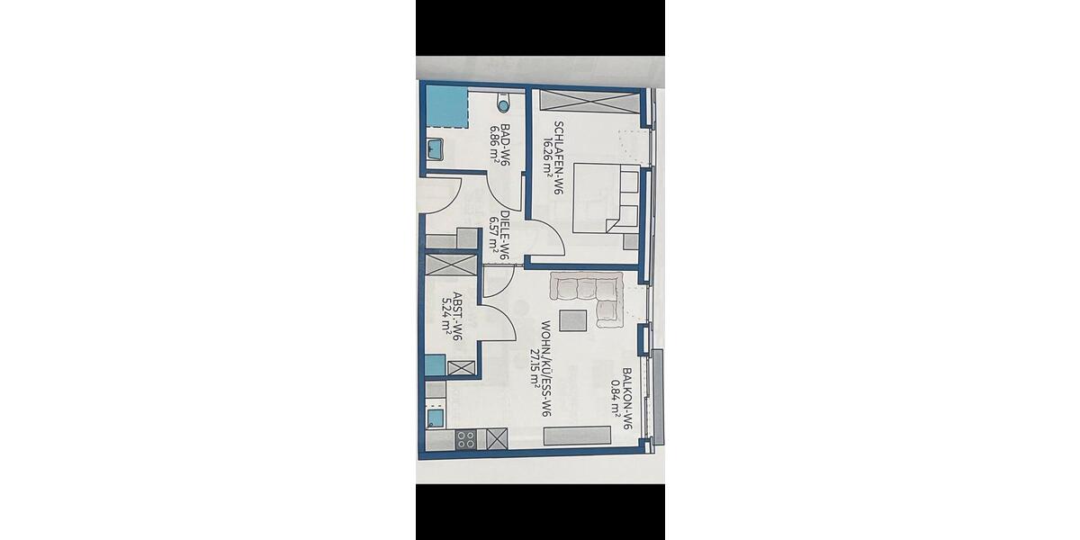 Etagenwohnung Melle - 2 Zimmer, 62 m&sup2;, 239.000&euro; | Angebot:26956726