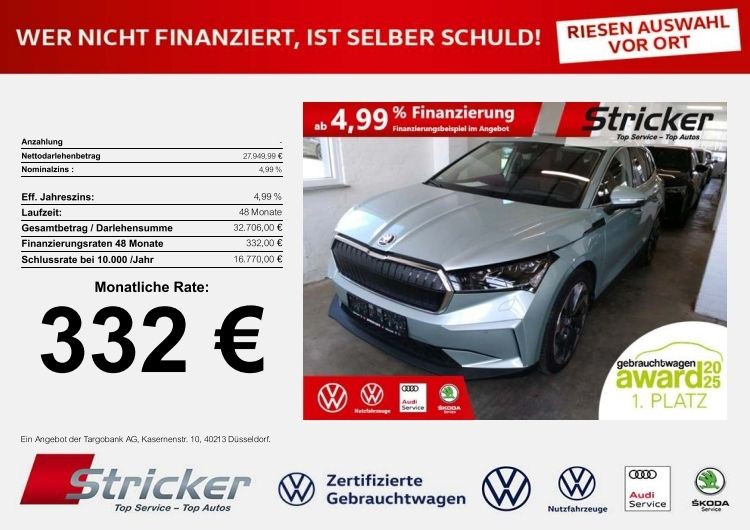 Skoda Enyaq 54.596 km 27.949 &euro; Detmold 32760