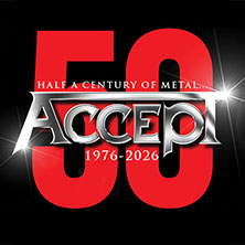 ACCEPT - 50th Anniversary Tour 2026 15.12.2026 X Herford