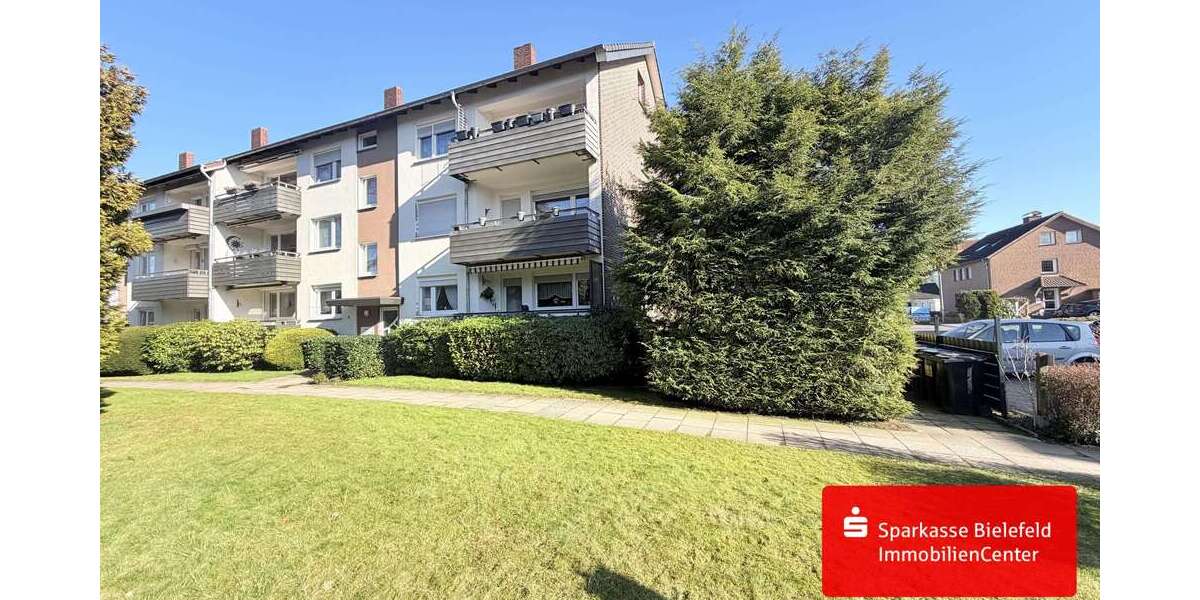 Etagenwohnung Bielefeld Stieghorst - 3 Zimmer, 77 m&sup2;, 139.000&euro; | Angebot:25823422