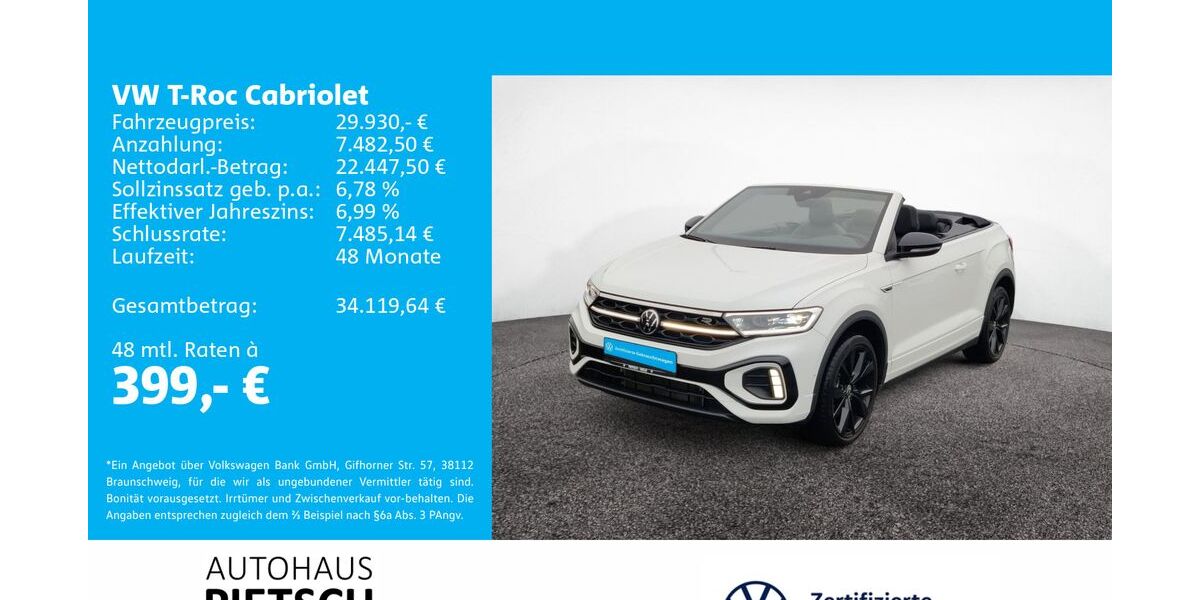 VW T-Roc 27.700 km 29.930 &euro; Melle 49324