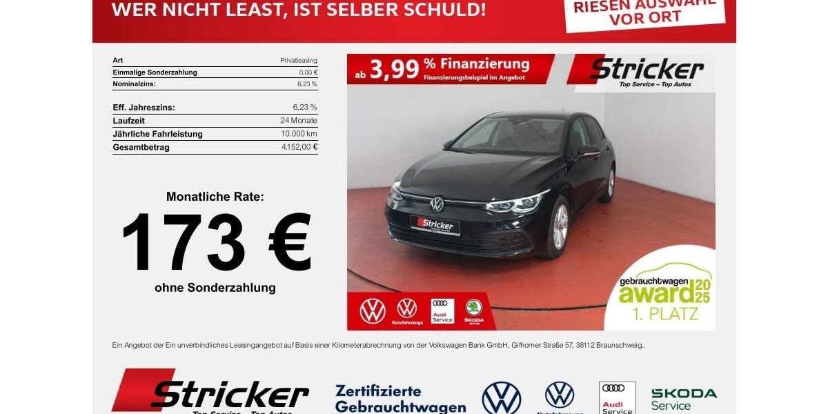 VW Golf 51.682 km 20.939 &euro; Detmold 32760
