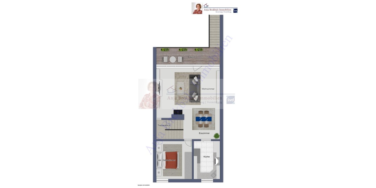 GT: Stadtnah, Reihenhaus mit Garage_provisionsfrei für Käufer - Reihenmittelhaus Gütersloh Isselhorst | Angebot:26039266