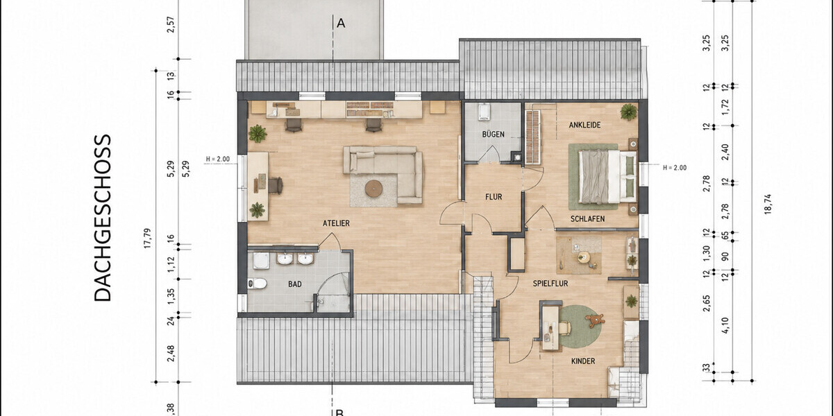 Charakterimmobilie mit Einliegerwohnung auf außergewöhnlichem Naturgrundstück - Zweifamilienhaus Hüllhorst | Angebot:26948462
