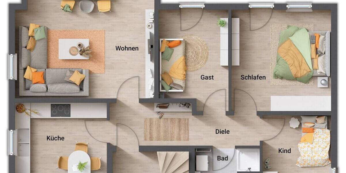 Mehrfamilienhaus, Wohnhaus Bielefeld Sennestadt - 8 Zimmer, 200 m&sup2;, 532.450&euro; | Angebot:26393260
