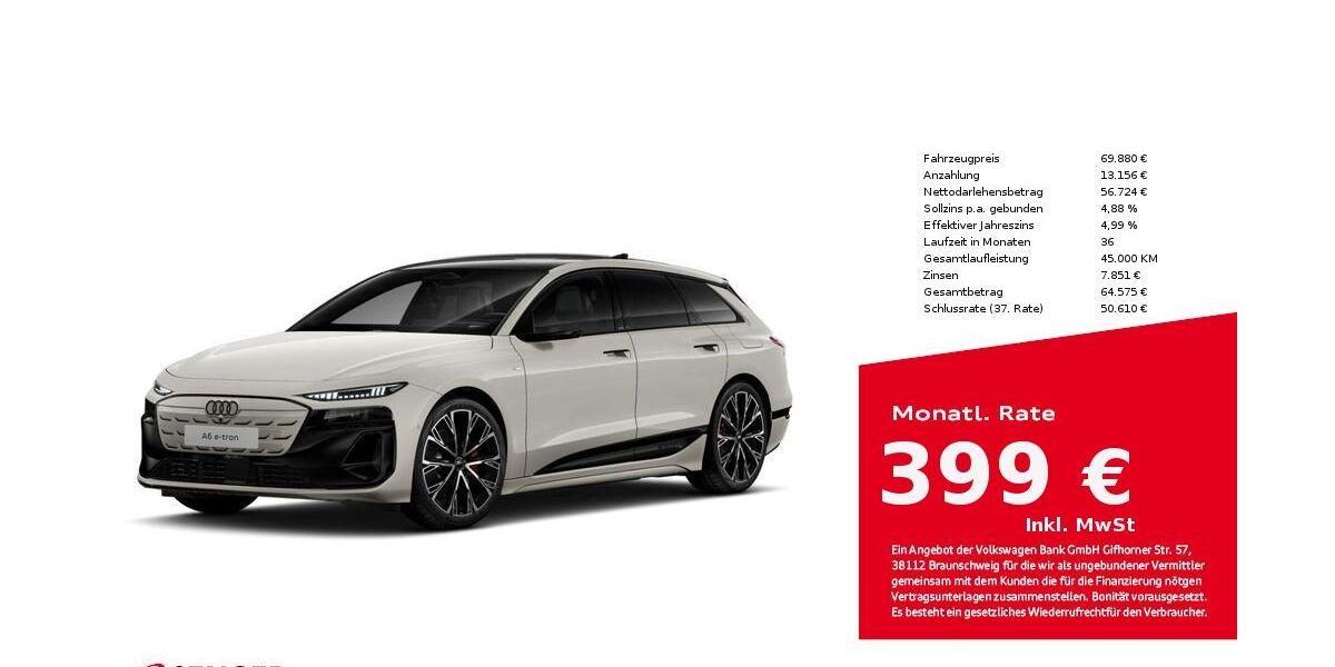 Audi A6 e-tron 9.842 km 69.880 &euro; Bielefeld 33609