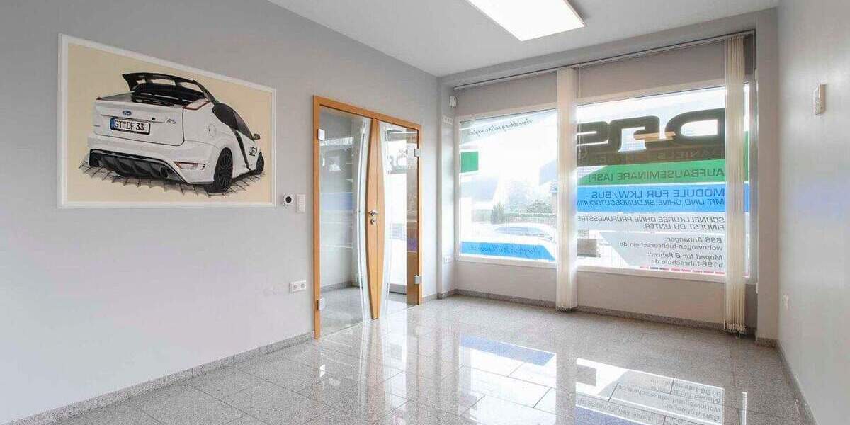 Gewerbeeinheit mit Top-Sichtlage - vielseitig nutzbar & hochwertig ausgestattet zimmer