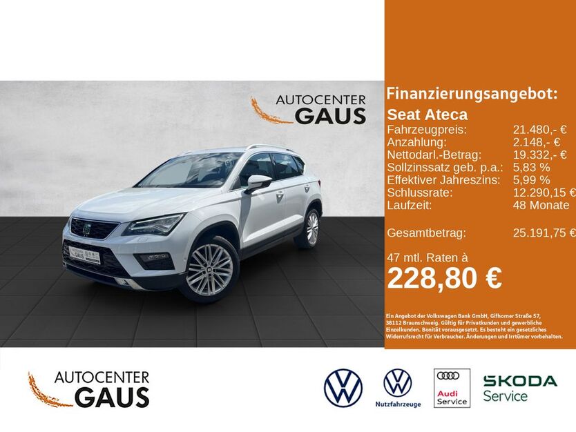 Seat Ateca 76.512 km 21.480 € Bielefeld 33699